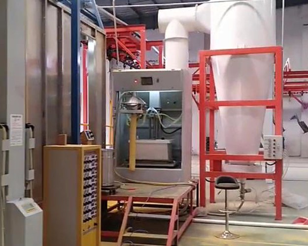 江陰自動手動噴漆箱視頻展示